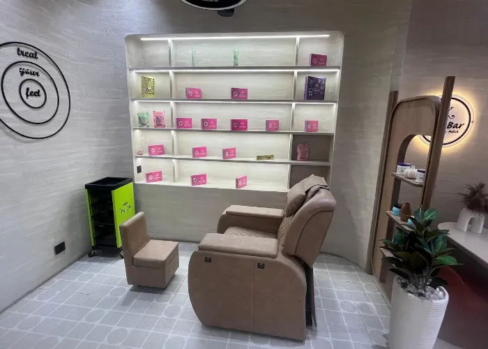 Kallistaa salon interior detail