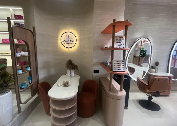 Inside Kallistaa beauty salon